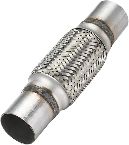 Miniatura 23 de Tubo flexible de escape, tubo flexible de escape resistente de acero inoxidable de 2 x 4 pulgadas, tubo flexible de escape de doble trenza, longitud