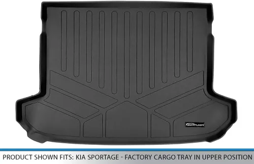 Miniatura 3 de SMARTLINER Tapete de suelo para maletero de carga compatible con Kia Sportage 2017-2022