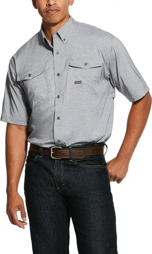 Miniatura 12 de Ariat Camisa de trabajo para mujer Rebar Made Tough Venttek Durastretch