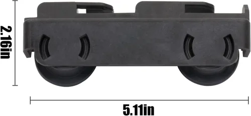 Miniatura 3 de WD28X27241 GE - Kit de soporte y rodillo para lavavajillas GE montaje de ruedas inferiores intercambiables con el lado izquierdo y derecho