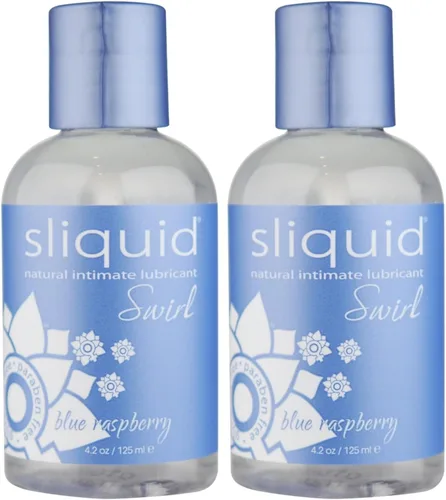 Miniatura 8 de Lubricantes Sliquid Swirl Glide íntimo natural, Sabor a mora y higo, 4.2 onzas