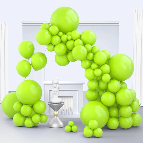 Miniatura 45 de Globos color beige, 150 unidades de diferentes tamaños, paquete de globos de 18 pulgadas, 12 pulgadas, 10 pulgadas, 5 pulgadas, color marfil crema