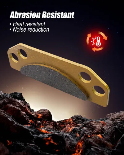 Miniatura 2 de Pastilla de freno de estacionamiento de resorte para Polaris Ranger 500 700 800 900 XP EFI Crew Military Crew EV 2005-2017 Reemplazo 2203148 2203147