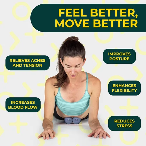 Miniatura 3 de Deep Recovery Bolas de fisioterapia muy firmes para liberación miofascial, punto gatillo, movilidad y yoga