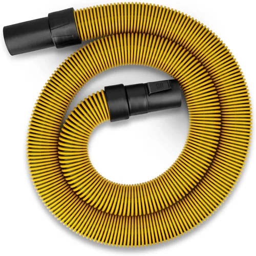 Miniatura 6 de DeWalt DXVA19-2500 Manguera de vacío ultra duradera para aspiradora de tienda, accesorios para aspiradora de tienda de 1-7/8", Amarillo