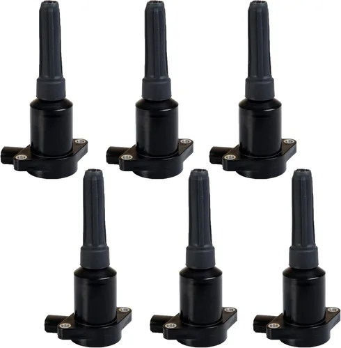 ENA Juego de 6 bobinas de encendido compatibles con Jaguar XJ6 XJ3 Vanden Plas 1995 1996 1997 4.0L repuesto para C1203 UF-384 88921406 LHE 1510AB