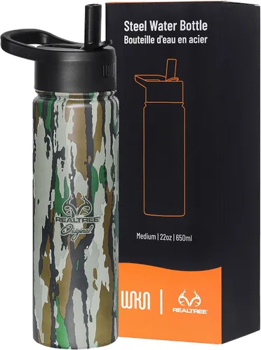 Miniatura 18 de Wildkin Kids - Botella de agua de acero inoxidable de 14 onzas para niños – Sin BPA, a prueba de fugas, aislada, fácil de limpiar - Ballerina