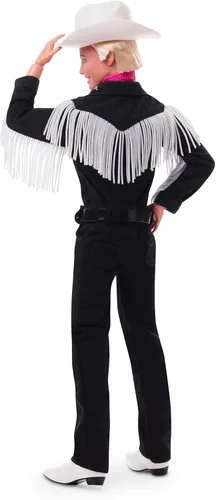 Miniatura 2 de Barbie Muñeca Ken coleccionable de la película con traje occidental blanco y negro (exclusiva)