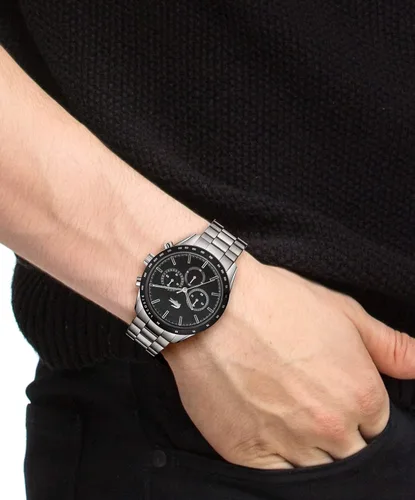 Miniatura 2 de Lacoste Boston - Reloj de cuarzo para hombre con correa de acero inoxidable plateado 20 modelo 2011079 plateado Reloj de cuarzo cronógrafo