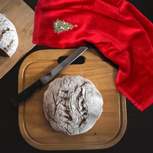 Miniatura 6 de Toallas de mano navideñas para baño, 16 x 25 pulgadas, paquete de 3 toallas de cocina 100% algodón súper suaves y absorbentes, para vacaciones