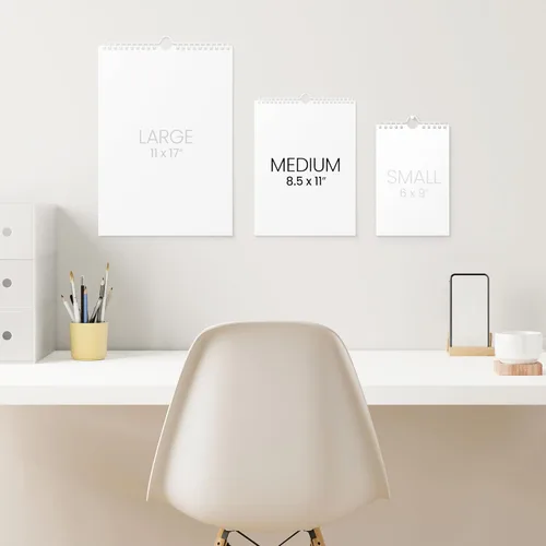 Miniatura 6 de Karto Wall Calendar 2026-2027 - Vertical 8.5x11 inch July 2026 to December 2027 - Boost Your Productivity and Easy Planning with the Aesthetic