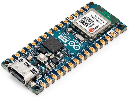 Miniatura 8 de Arduino Nano ESP32 con Headers [ABX00083] - ESP32-S3, USB-C, Wi-Fi, Bluetooth, Soporte HID, MicroPython Compatible para Proyectos IoT y Embebidos