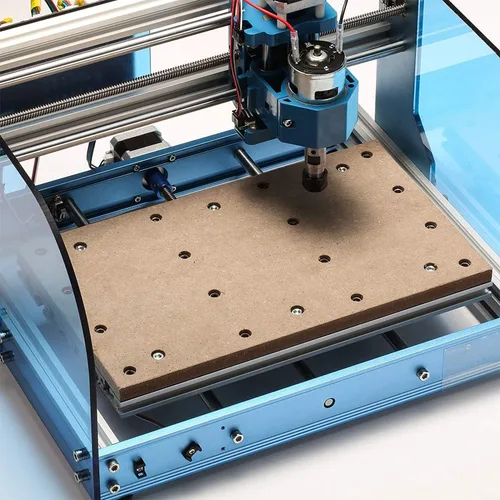 Miniatura 7 de Genmitsu Mesa de alerón CNC MDF para máquina enrutadora CNC 3018, compatible con 3018-PRO, 11.8 x 7.1 x 0.5 in (11-4/5 x 7 pulgadas x 1/2 pulgadas)