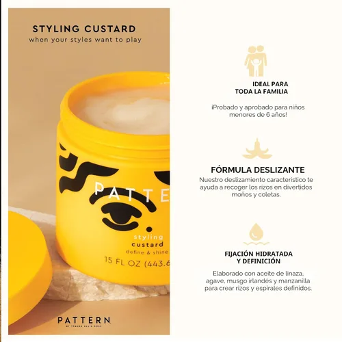 Miniatura 2 de PATTERN Beauty de Tracee Ellis Ross Crema de Peinar, 444 ml, Mejor para Cabello Rizado, Ensortijado y de Textura Compacta, 3a-4c