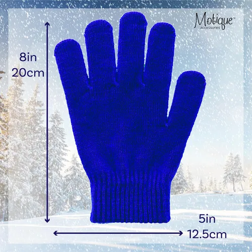 Miniatura 5 de Motique accesorios Magic guantes de punto para mujer colores sólidos