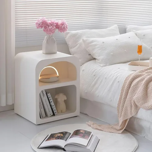 Miniatura 2 de Mesitas de noche para dormitorio, mesas auxiliares de cama para dormitorio, mesa de noche simple y moderna, muebles de sala de estar, mesa auxiliar