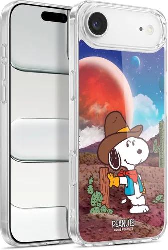 Miniatura 15 de Head Case Designs Funda de gel con licencia oficial de Peanuts Nebula Cactus Needles Snoopy Space Cowboy [protección de grado militar] compatible