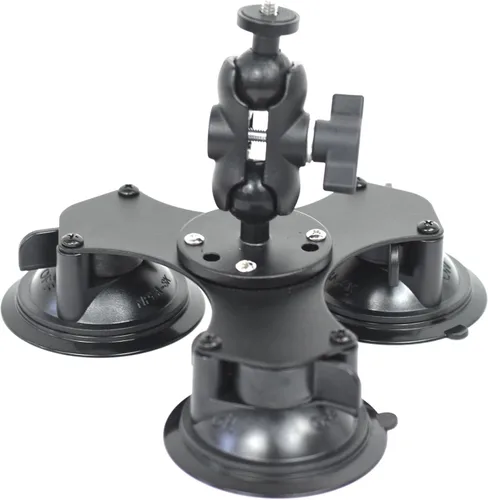 Miniatura 6 de Kit de montaje para coche con ventosas 5 en 1 para Insta360 X5/X4/X3, para GoPro Hero13/12/11/10, para DJI 360, para grabación de coche de servicio