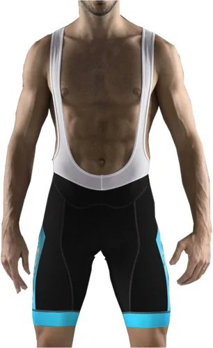 Miniatura 10 de UGLY FROG Designs - Pantalones cortos de ciclismo con pantalones cortos con peto, pantalones cortos de ciclismo Pro/BIP, acolchado 3D Coolmax