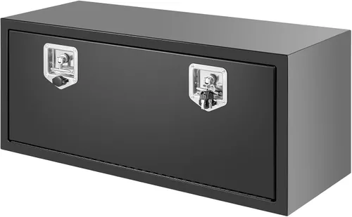 Miniatura 11 de Caja de herramientas de aluminio de 39 pulgadas de largo x 15 pulgadas de ancho x 14 pulgadas de alto, cajas de herramientas resistentes con 2