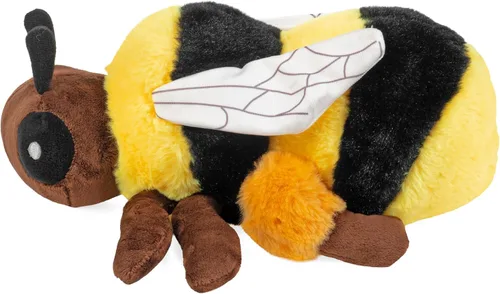 Miniatura 3 de Wild Republic Ecokins, Abeja, animal de peluche, 12 pulgadas, regalo para niños, juguete de peluche, hecho de botellas de agua recicladas hiladas
