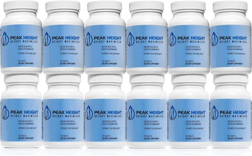 Miniatura 6 de Píldoras Grow Taller Supplement píldora n.° 1 para crecimiento, suplemento de 6 meses para crecimiento pico de altura, suplemento para altura