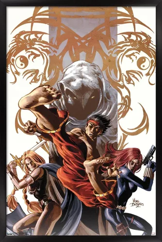 Miniatura 9 de Trends International Marvel Comics - Póster de pared Secret Avengers #7, 14.725 x 22.375 pulgadas, versión enmarcada de madera de granero