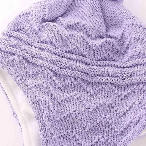 Miniatura 26 de Conjunto de guantes y gorro de invierno para niños, gorro de forro polar cálido, gorro de punto y guantes para niños y niñas