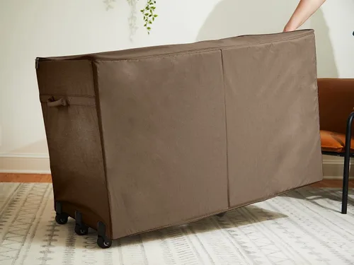 Miniatura 7 de Covermates Keepsakes - Bolsa de almacenamiento con estructura rodante, poliéster 600D resistente, ruedas para un fácil transporte, ventana