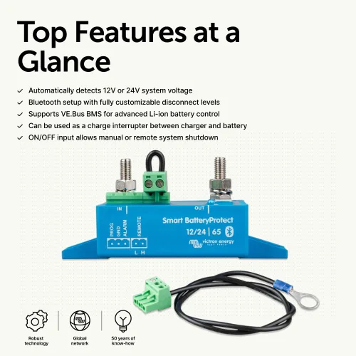 Miniatura 3 de Victron Energy Smart BatteryProtect 12/24-Volt 65 amp (Bluetooth)