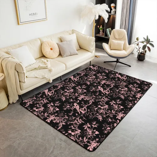 Miniatura 18 de jejeloiu Groovy Flower Area Rug 3x5 Retro Floral Boho Living Room Rugs for Bedroom 70S Hippie Groovy Flowers Bohemian Decor Carpet Psychedelic Beige