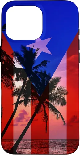 Miniatura 18 de iPhone 11 Tropical Ocean Vibes Bandera de Puerto Rico - Funda del Orgullo Puertorriqueño