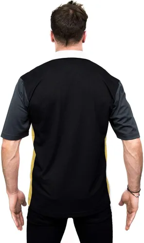 Miniatura 5 de Guinness Jersey de rugby de manga corta con rayas negras y amarillas