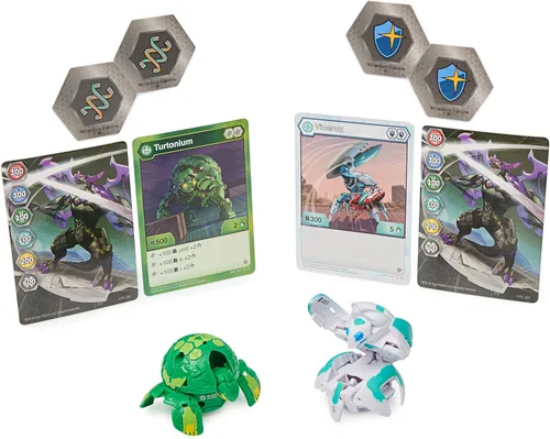 Miniatura 2 de Bakugan Baku-Tin, lata de almacenamiento prémium para coleccionista con 2 misterios (el estilo puede variar), juguetes para niños de 6 años
