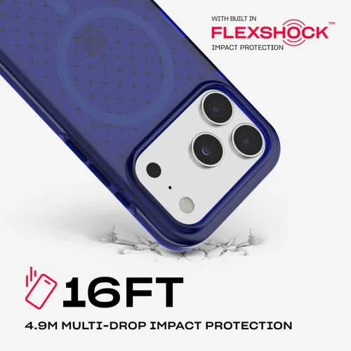 Miniatura 8 de Tech21 EvoCheck con MagSafe para Apple iPhone 17 Pro, color azul eléctrico