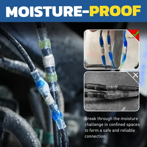 Miniatura 7 de haisstronica - Kit de 520 conectores para cable, terminales de conectores eléctricos impermeables para embarcaciones, electricidad, electrónica
