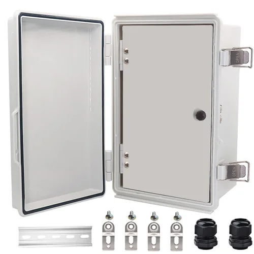 Miniatura 9 de Caja Eléctrica Impermeable para Exteriores Caja de Conexiones Resistente a la Intemperie IP67 Carcasa de Plástico ABS Caja de Proyecto