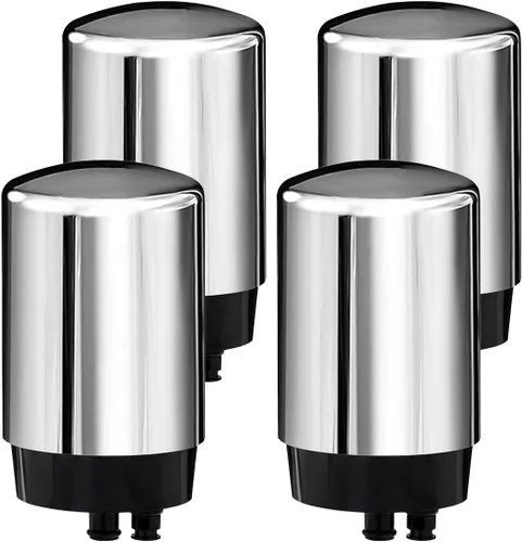 Paquete de 4 cartuchos de filtros para grifos (FR-200, FF-100), repuesto para filtro de grifo Brita®, filtro de agua compatible con sistemas de