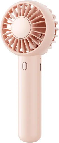 Miniatura 11 de Gaiatop Mini ventilador portátil, pequeño y potente, diseño lindo de 3 velocidades, ventilador de mano personal y escritorio con base, ligero