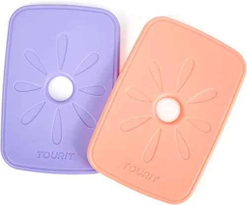 Miniatura 15 de TOURIT - Bolsas de hielo para enfriadores reutilizables de larga duración para bolsas de almuerzo/cajas, mochila refrigeradora