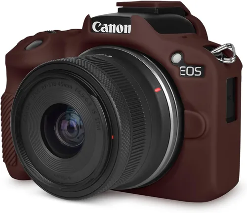 Miniatura 20 de Rieibi EOSR50 EOS R50 Funda protectora de silicona suave para cámara Canon EOS R50 EOSR50 Vlogging, ligera EOS R50 Funda para cámara de cámara Grip