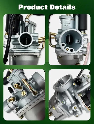 Miniatura 4 de Carburador Compatible con 50cc 70cc 90cc 100cc 110cc ATV de 2 tiempos CAN AM Bombardier DS 90 DS50 Eton Alpha Sport LG Colt Cobra 50 90 Carb