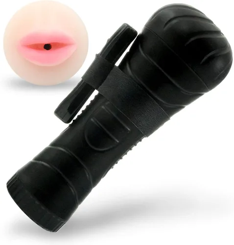 Miniatura 11 de LeLuv Textura realista del ano del PDA del masturbador masculino vibrante compacto en caja negra Ano Vibrador