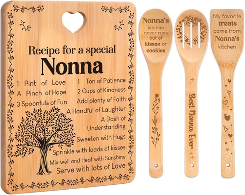 Miniatura 38 de Regalos de cumpleaños número 30 para mujeres – Regalos de cumpleaños número 30 para hombres, tabla de cortar, hecha de bambú grabada "Year 1995 News