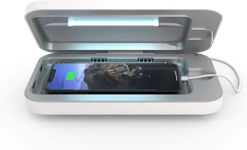 Miniatura 9 de PhoneSoap 3 Desinfectante de teléfono celular con rayos UV y doble caja de carga universal para teléfono celular Desinfectante de luz UV-C de 360