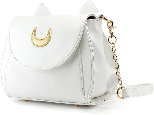 Miniatura 2 de Oct17 Moon Luna Design Monedero Kitty Cat Satchel bolso de hombro diseñador mujeres bolso Tote PU cuero Sailer