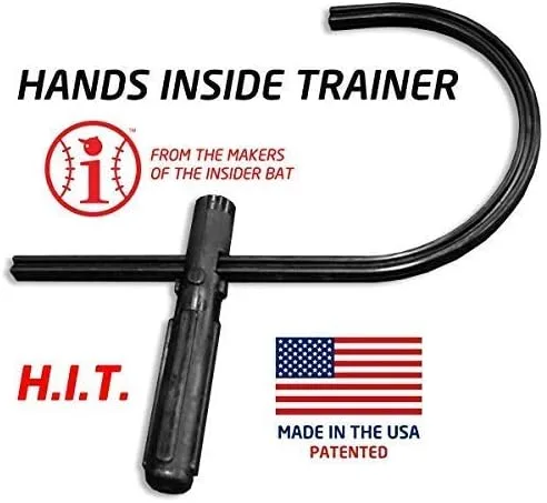 Miniatura 2 de Insider Bat - Manos interiores Entrenador de béisbol Softbol Entrenador de bateo Ayuda de entrenamiento Accesorio de camiseta de bateo - Fabricado