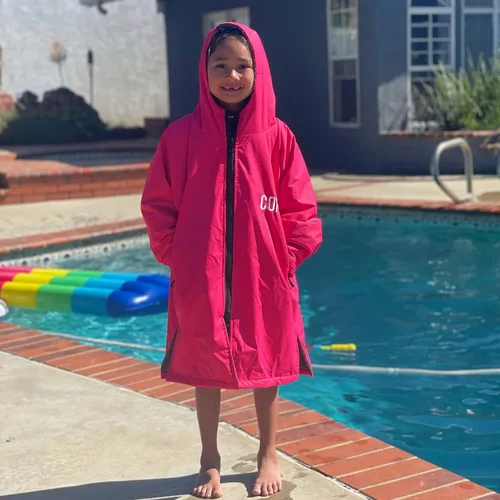 Miniatura 21 de COR Surf Swim Parka for Youth and Adults Heavy-Duty Weatherproof Swimming Jacket with Size Options for Men, Women and Kids