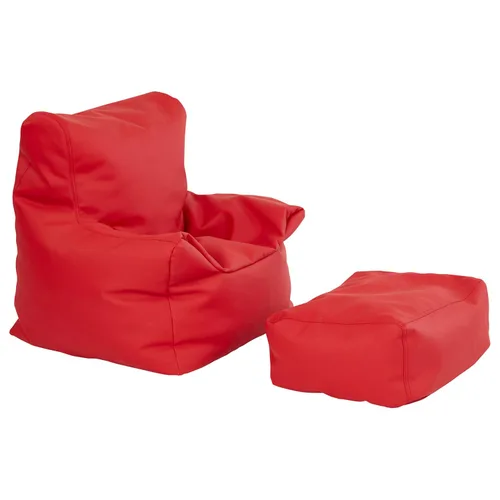 Miniatura 8 de FDP SoftScape - Juego de puf y otomano, muebles para niños, perfecto para leer, jugar videojuegos o relajarse, asientos alternativos para aulas