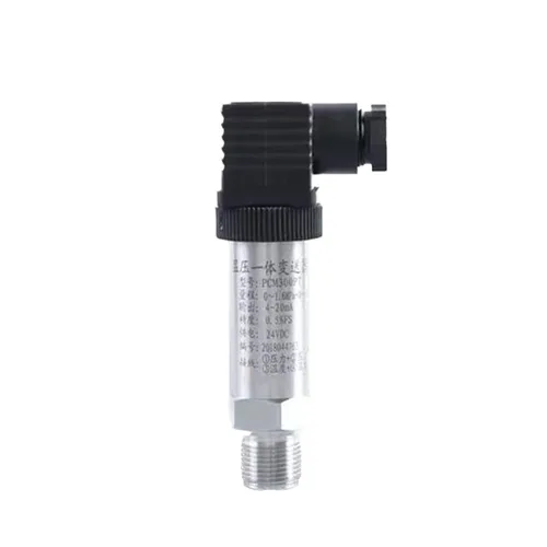 Miniatura 2 de Negative Pressure Temperature Pressure Integrated Transmitter 4-20mA 0-5v 0-10V Output Sensor -50-100 Degrees Celsius(0-0.2Mpa)
